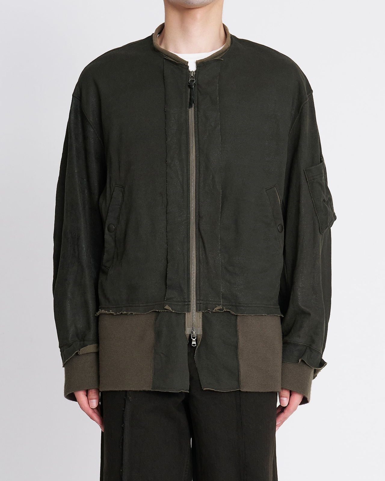 【26AW】クラックテリーミリタリーブルゾン