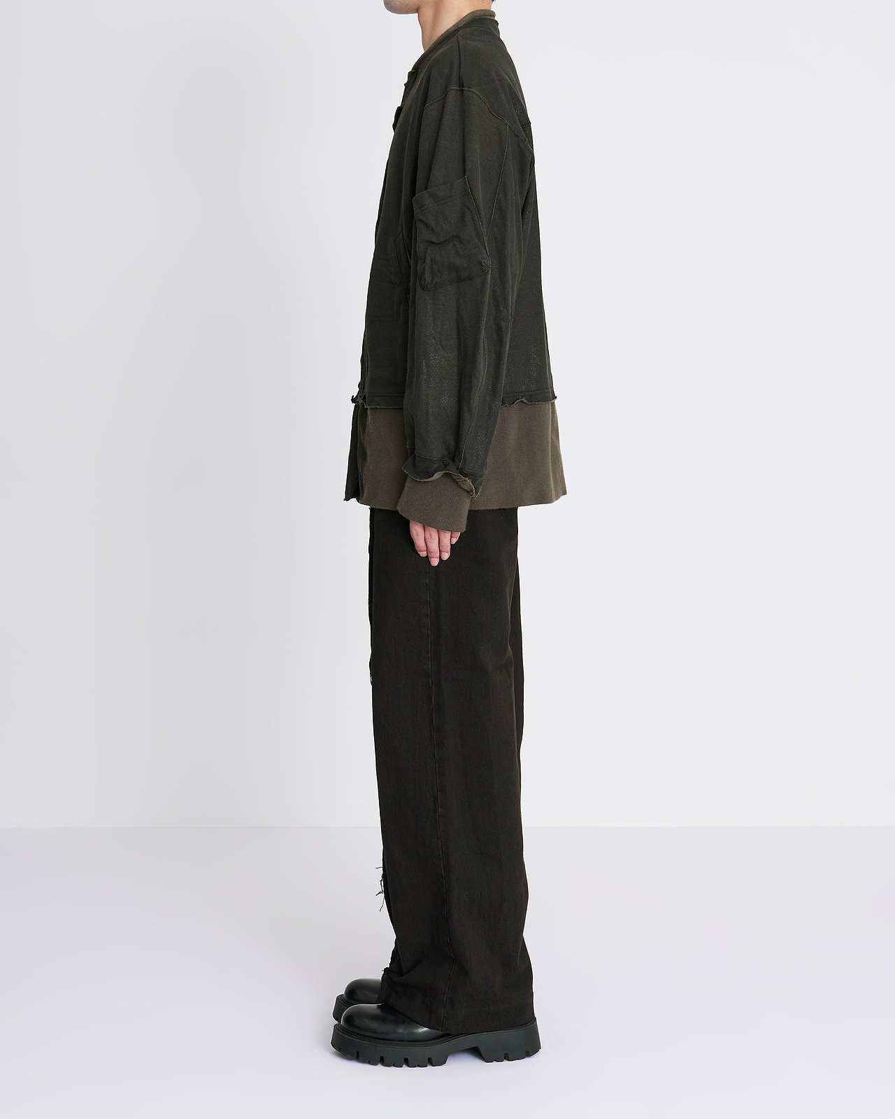 【26AW】クラックテリーミリタリーブルゾン