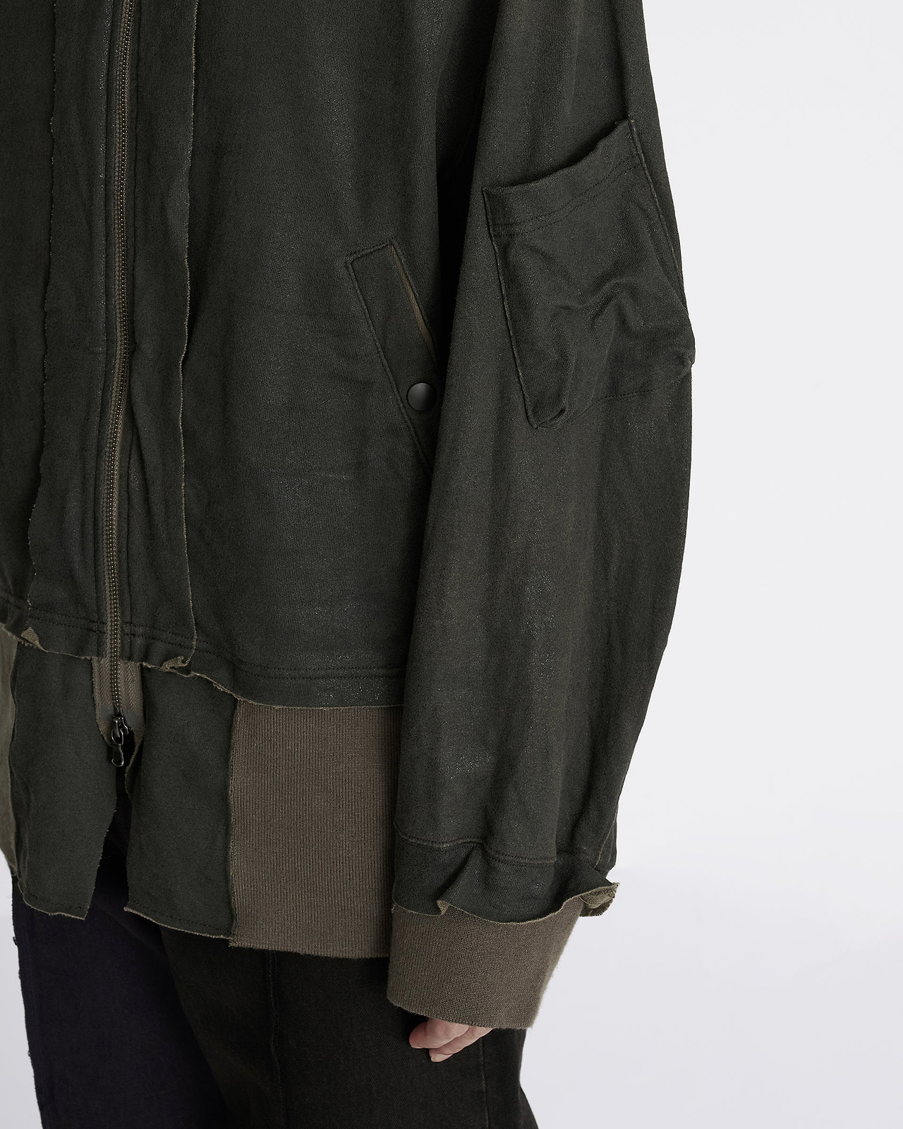 【26AW】クラックテリーミリタリーブルゾン