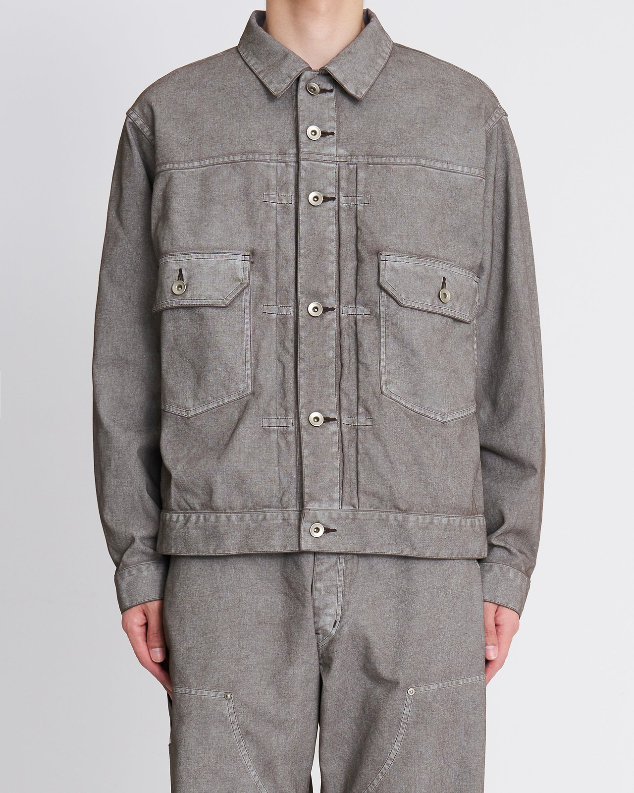 【26AW】ピグメントプリント タイプ2 トラッカージャケット