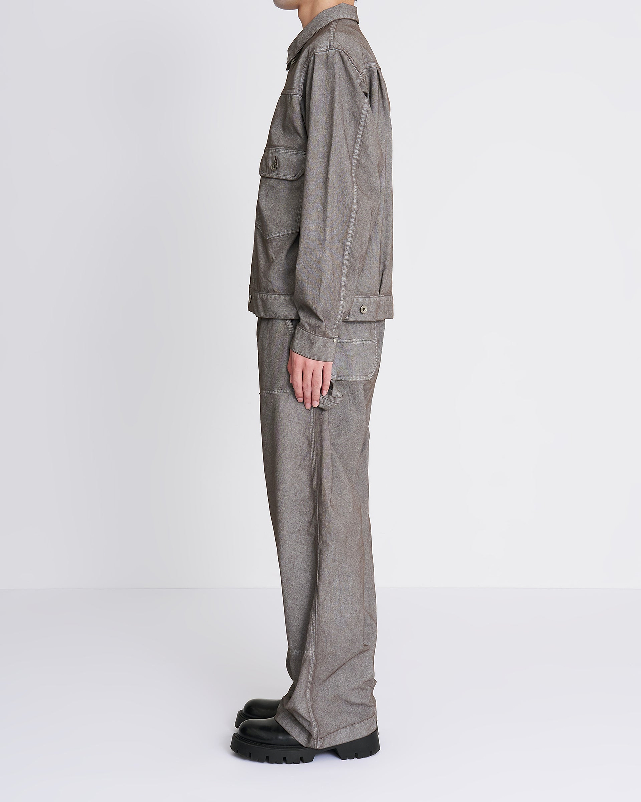 【26AW】ピグメントプリント タイプ2 トラッカージャケット