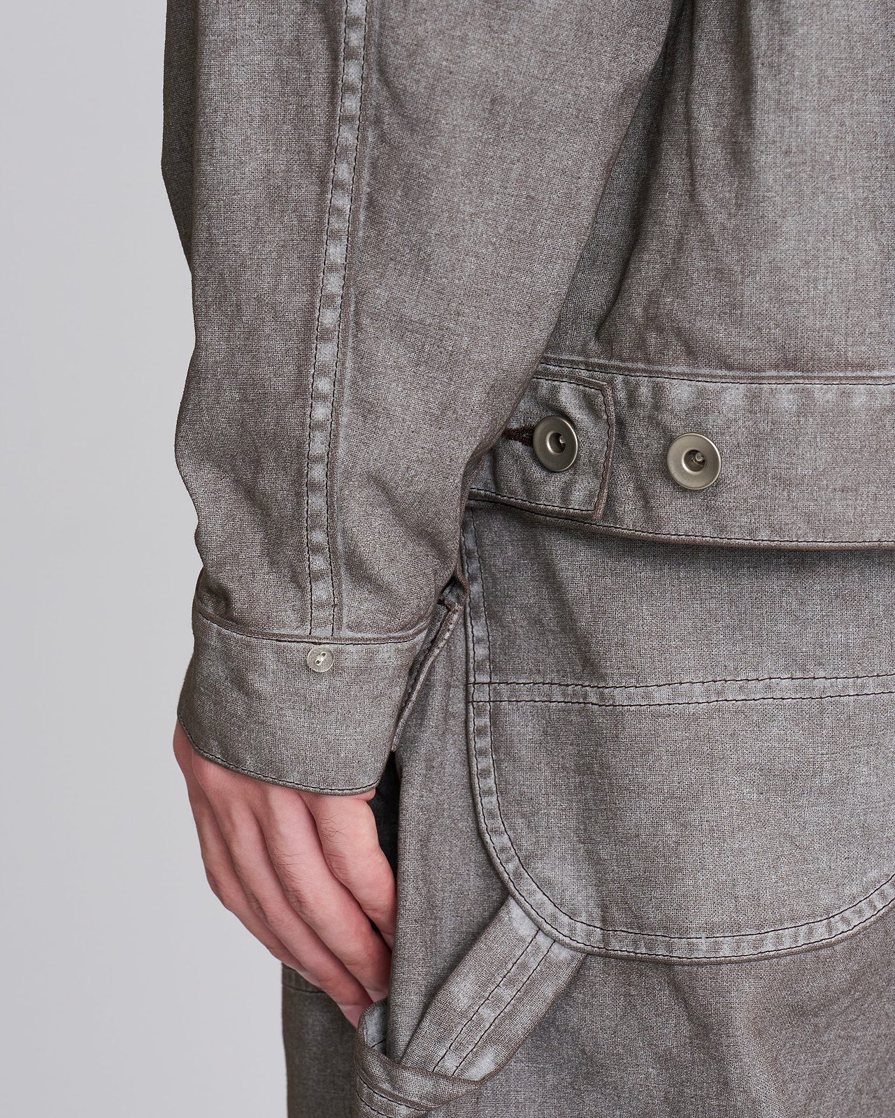 【26AW】ピグメントプリント タイプ2 トラッカージャケット