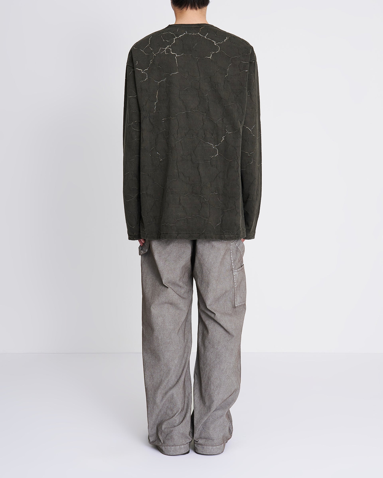 【26AW】クラックデストロイロングTシャツ