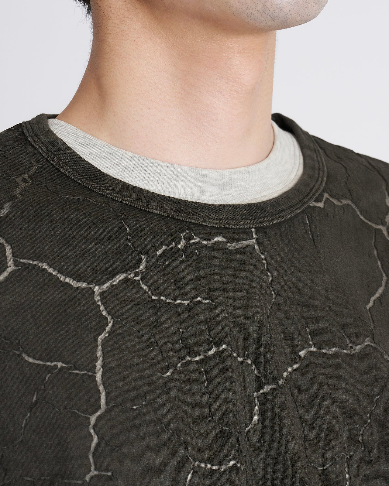 【26AW】クラックデストロイロングTシャツ
