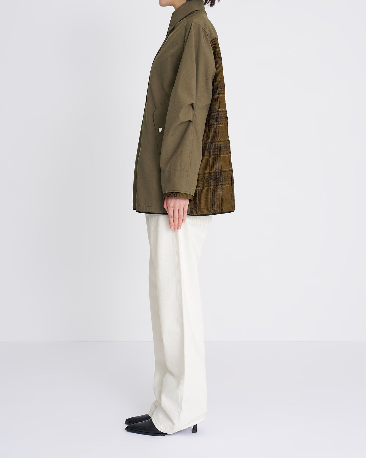 【26AW】タータンチェックハンティングジャケット