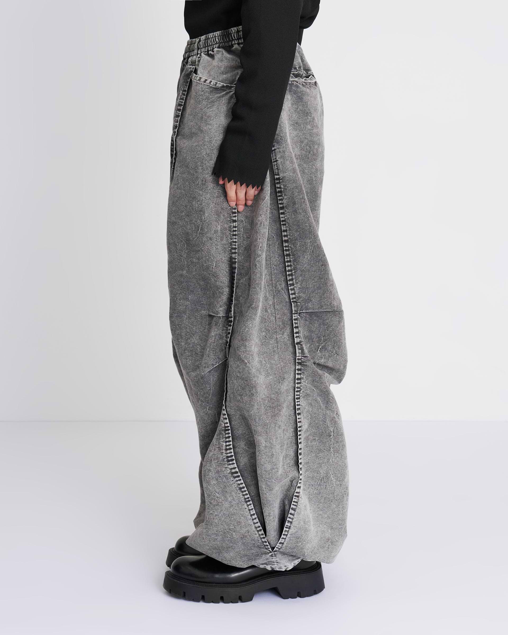TAAKK】タックバルーンデニム – ファッションスナップストア