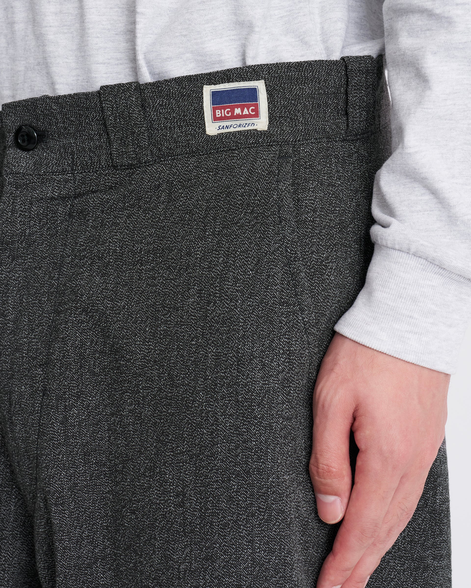 N.HOOLYWOOD】＜N.HOOLYWOOD COMPILE × BIG MAC＞ブラックシャンブレー