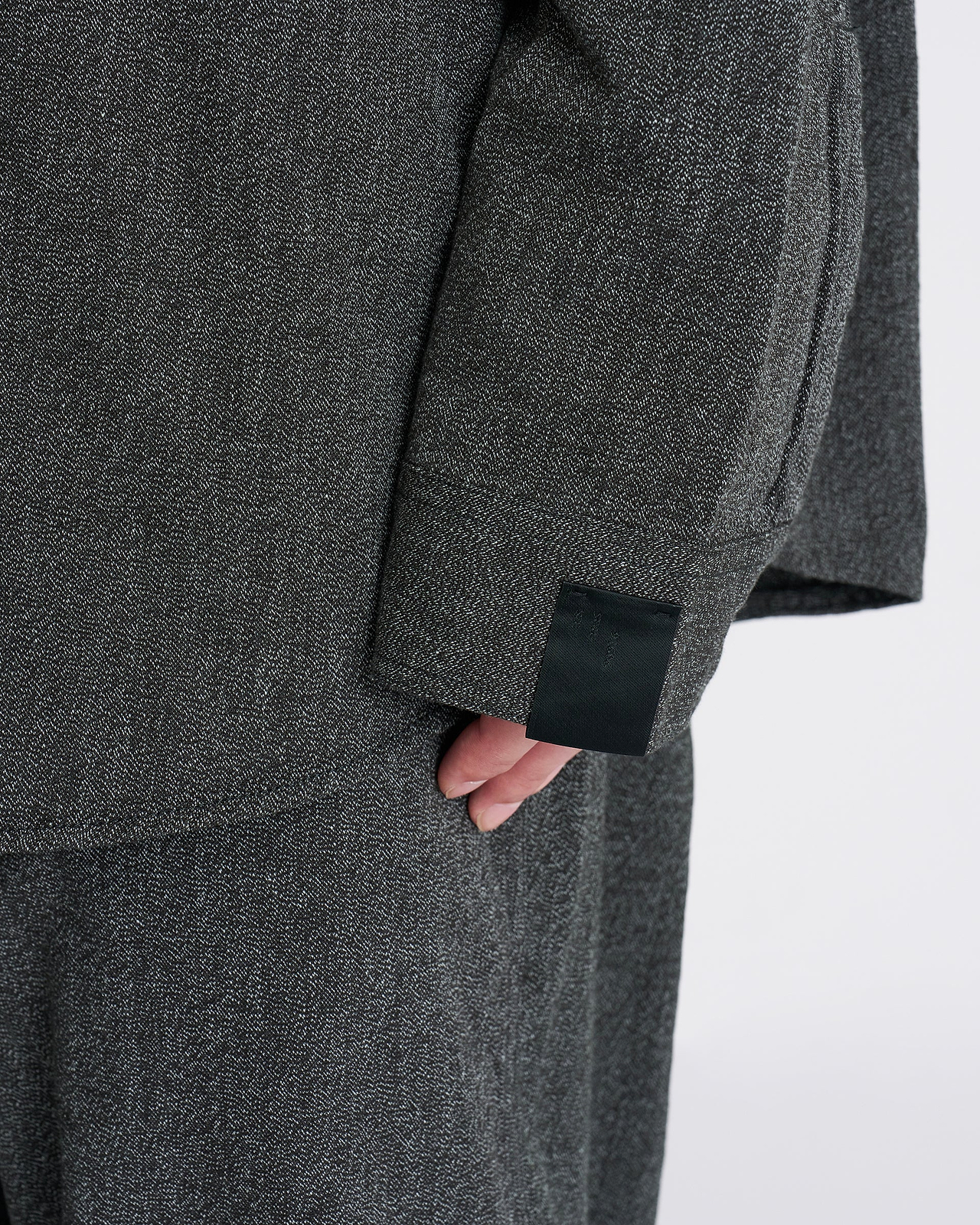 【26AW】＜N.HOOLYWOOD COMPILE × BIG MAC＞ブラックシャンブレーワークシャツ