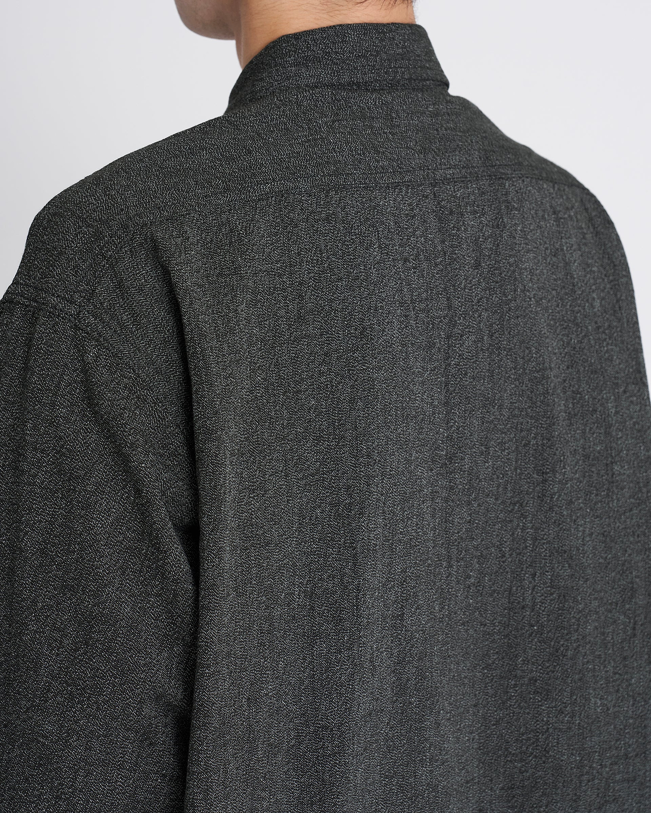 【26AW】＜N.HOOLYWOOD COMPILE × BIG MAC＞ブラックシャンブレーワークシャツ