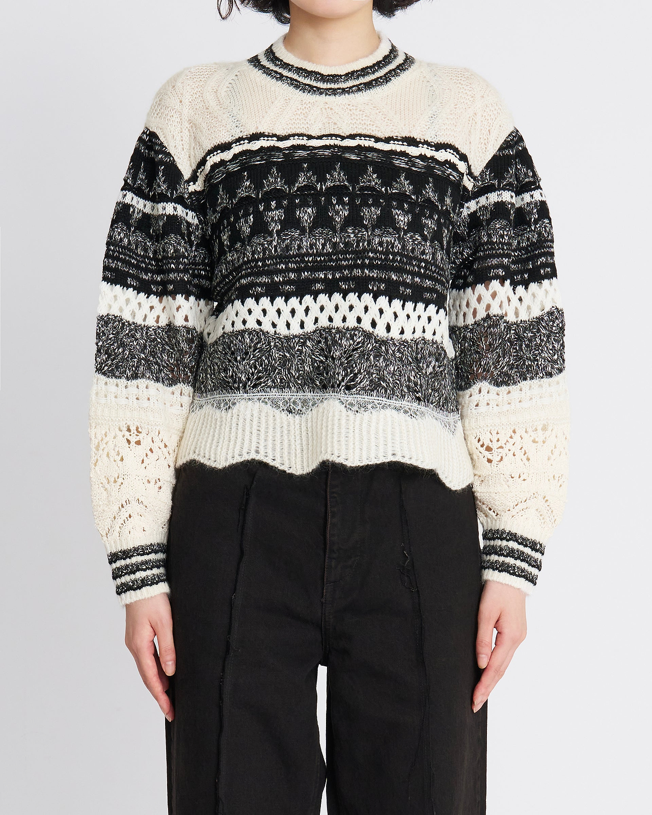 【26AW】スティールクレイジーニットショート