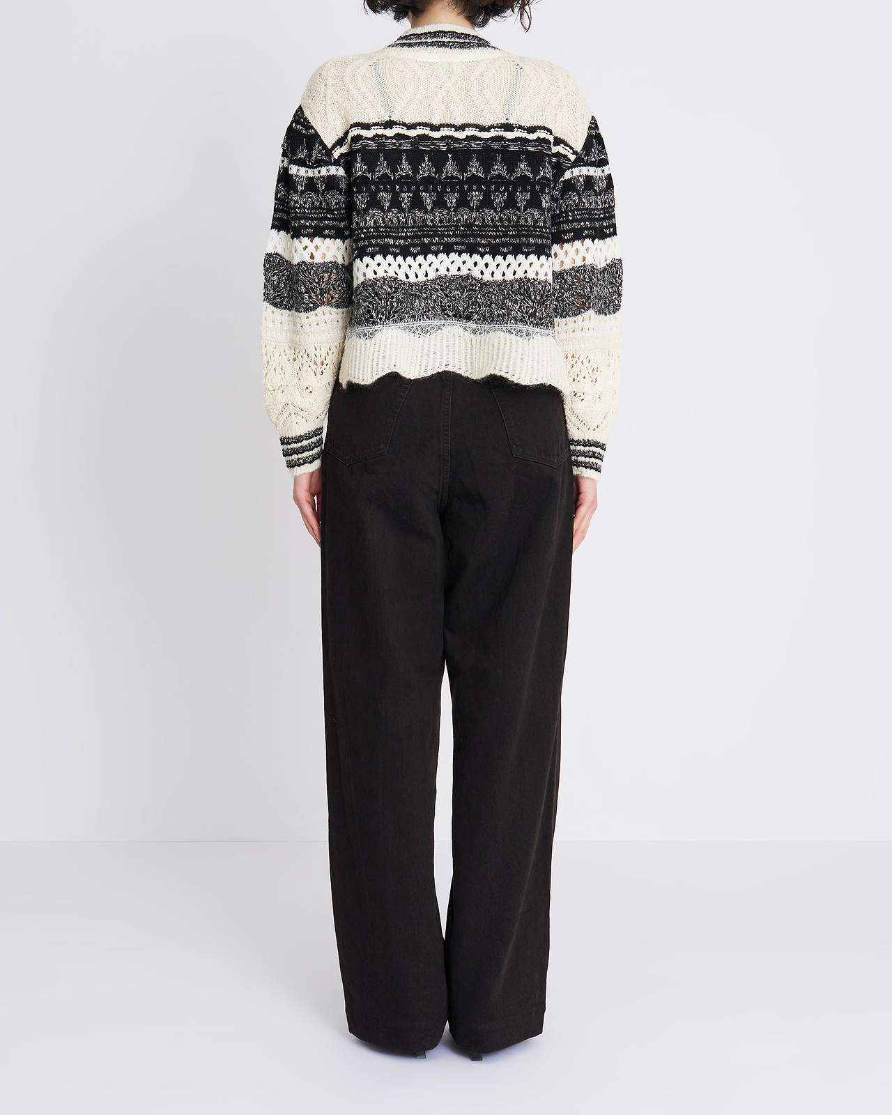 【26AW】スティールクレイジーニットショート
