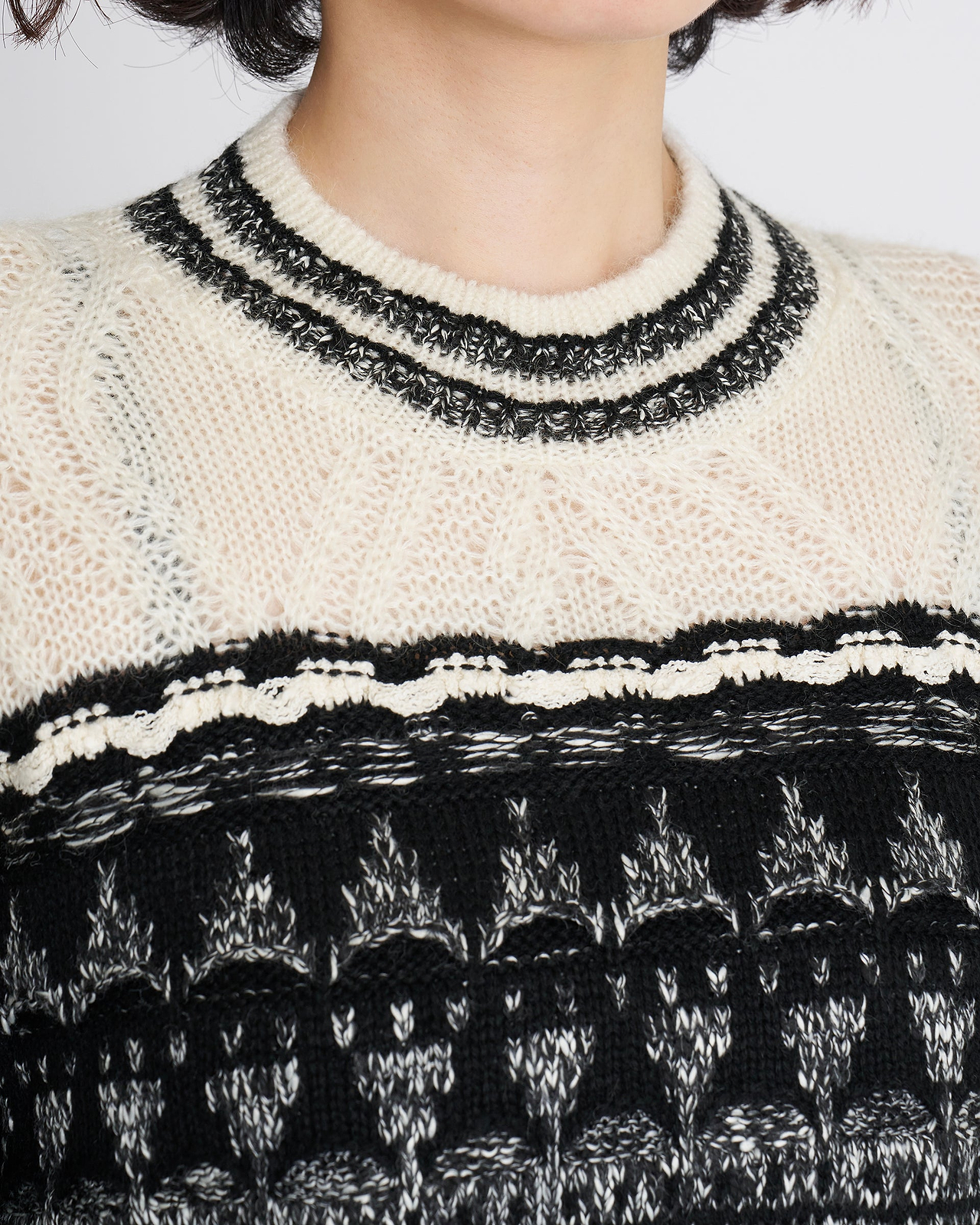【26AW】スティールクレイジーニットショート