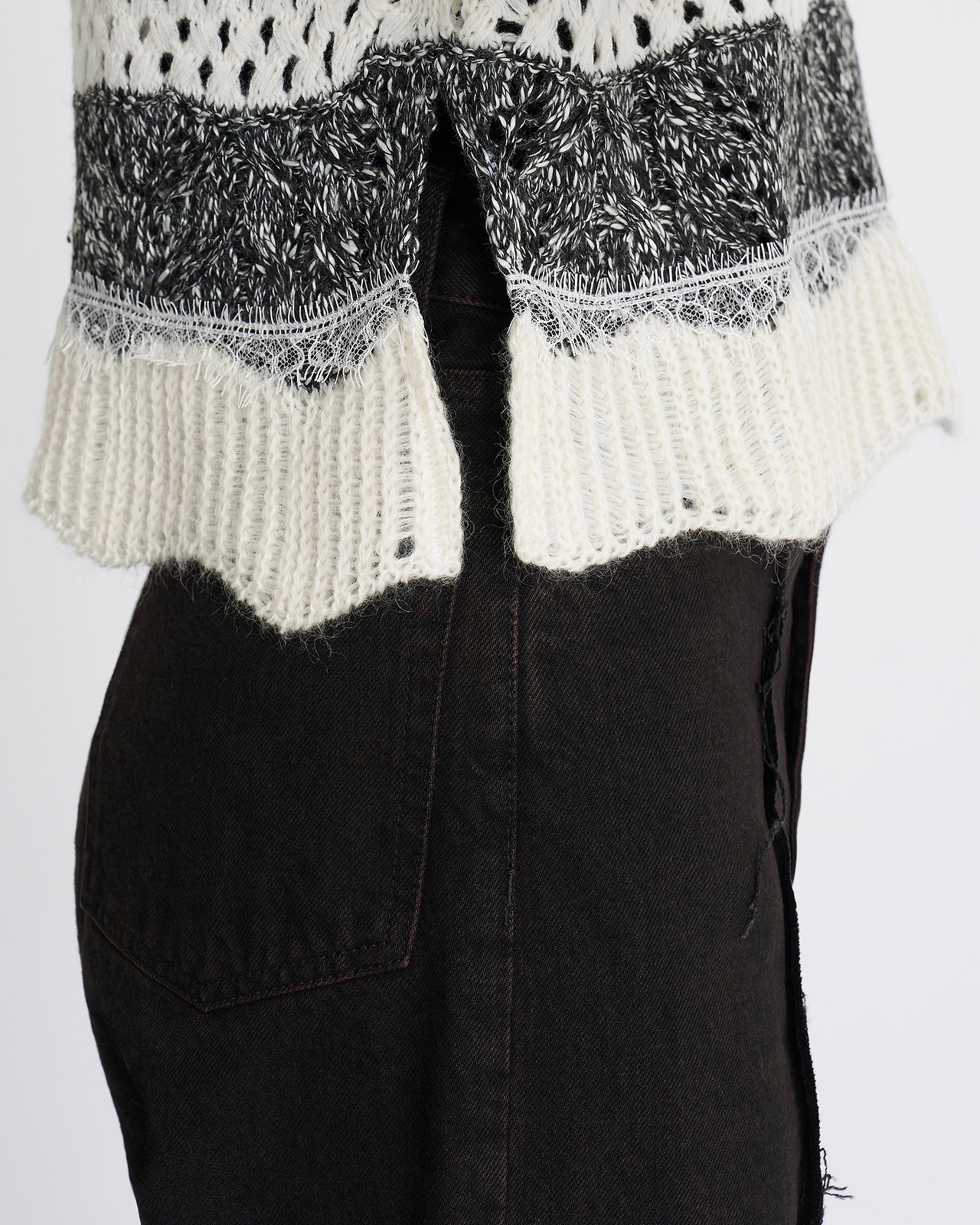 【26AW】スティールクレイジーニットショート
