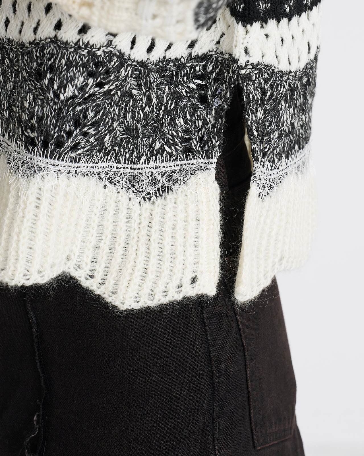 【26AW】スティールクレイジーニットショート