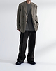【26AW】13オンスデニムブロークンクリースピンタックパンツ