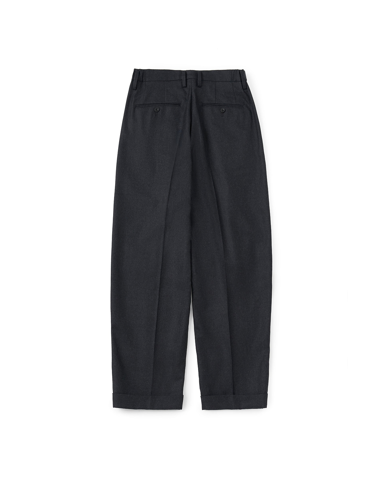 【26AW】ツータックテーパードトラウザーズ