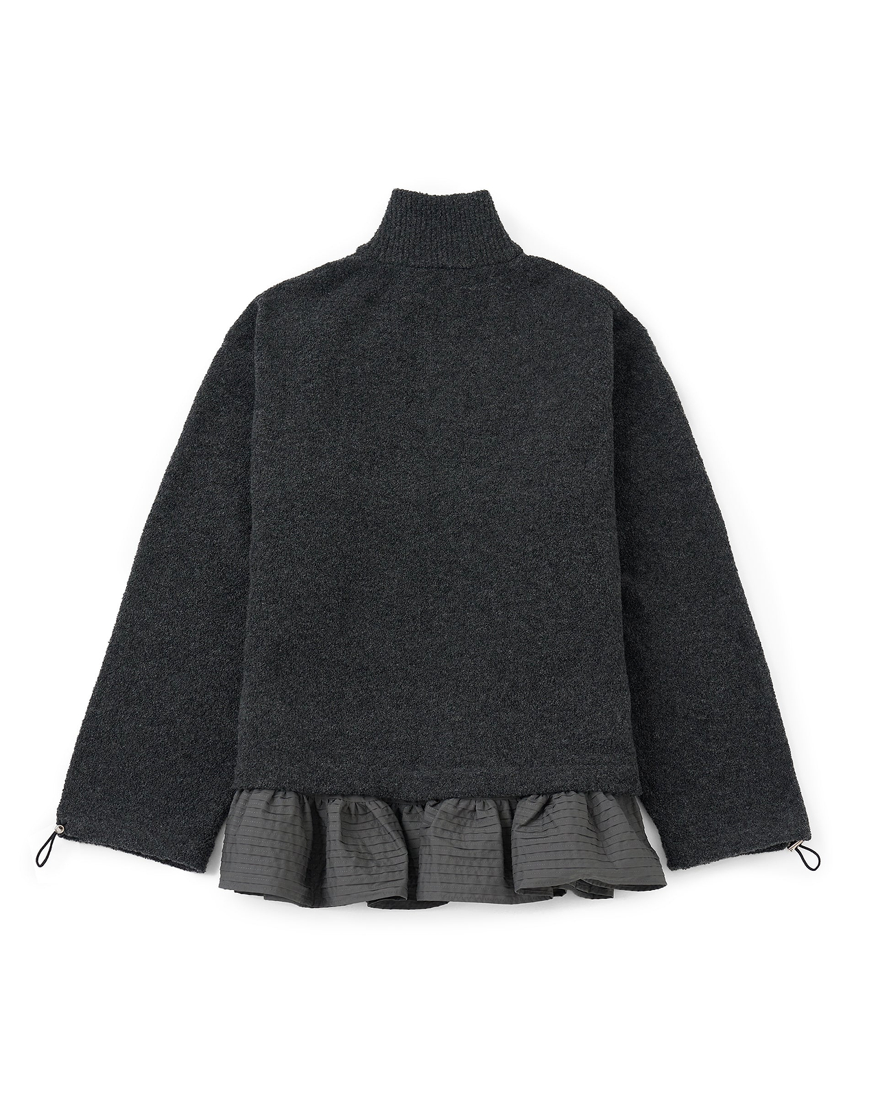 【26AW】オークヒルフリルニットトップ