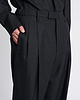 【26AW】ツータックテーパードトラウザーズ