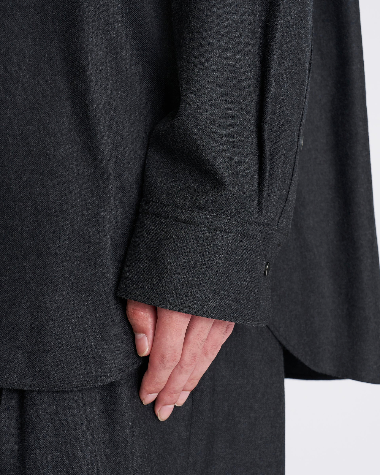 【26AW】オーナメントフライフロントシャツ