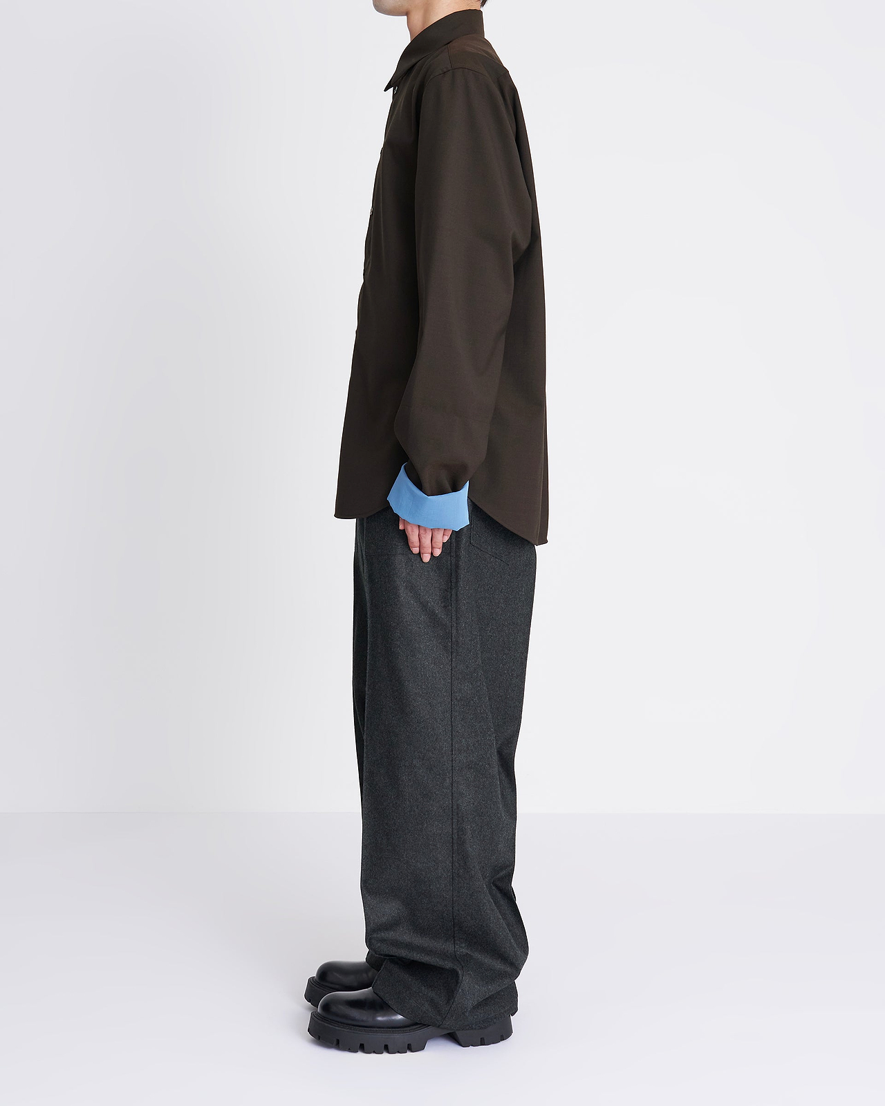 【26AW】ツイルロングスリーブシャツ
