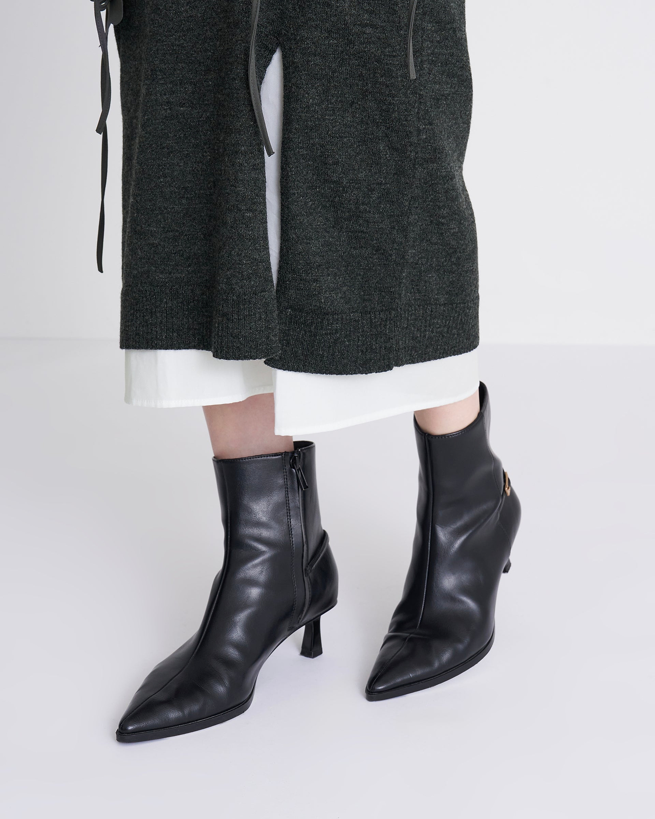 【26AW】エディスフラワーニットスカート