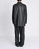 【26AW】シンセティックレザーシャツ