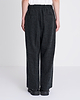 【26AW】エラスティックインタックワイドテーパードパンツ