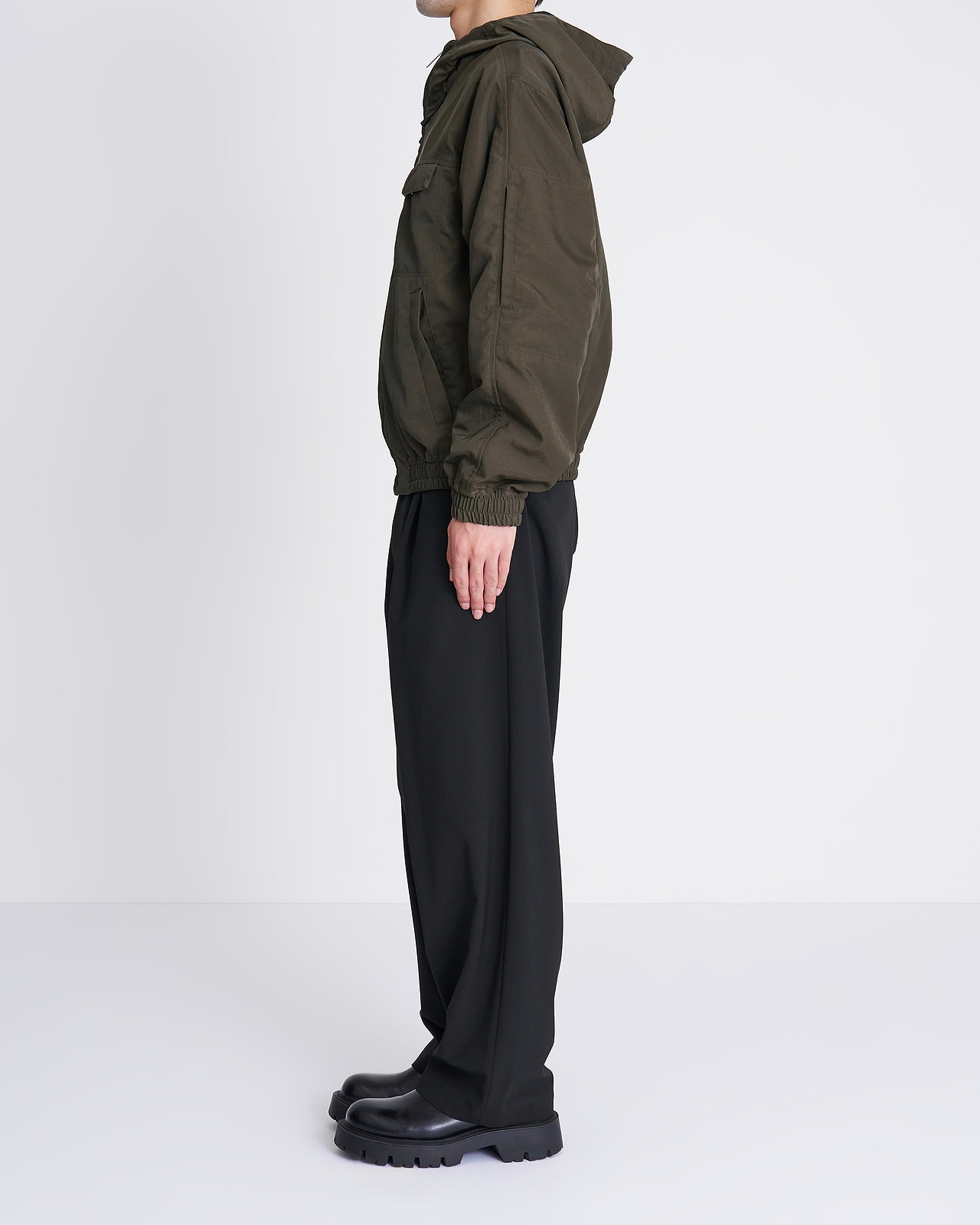 【26AW】マルチポケットフードブルゾン