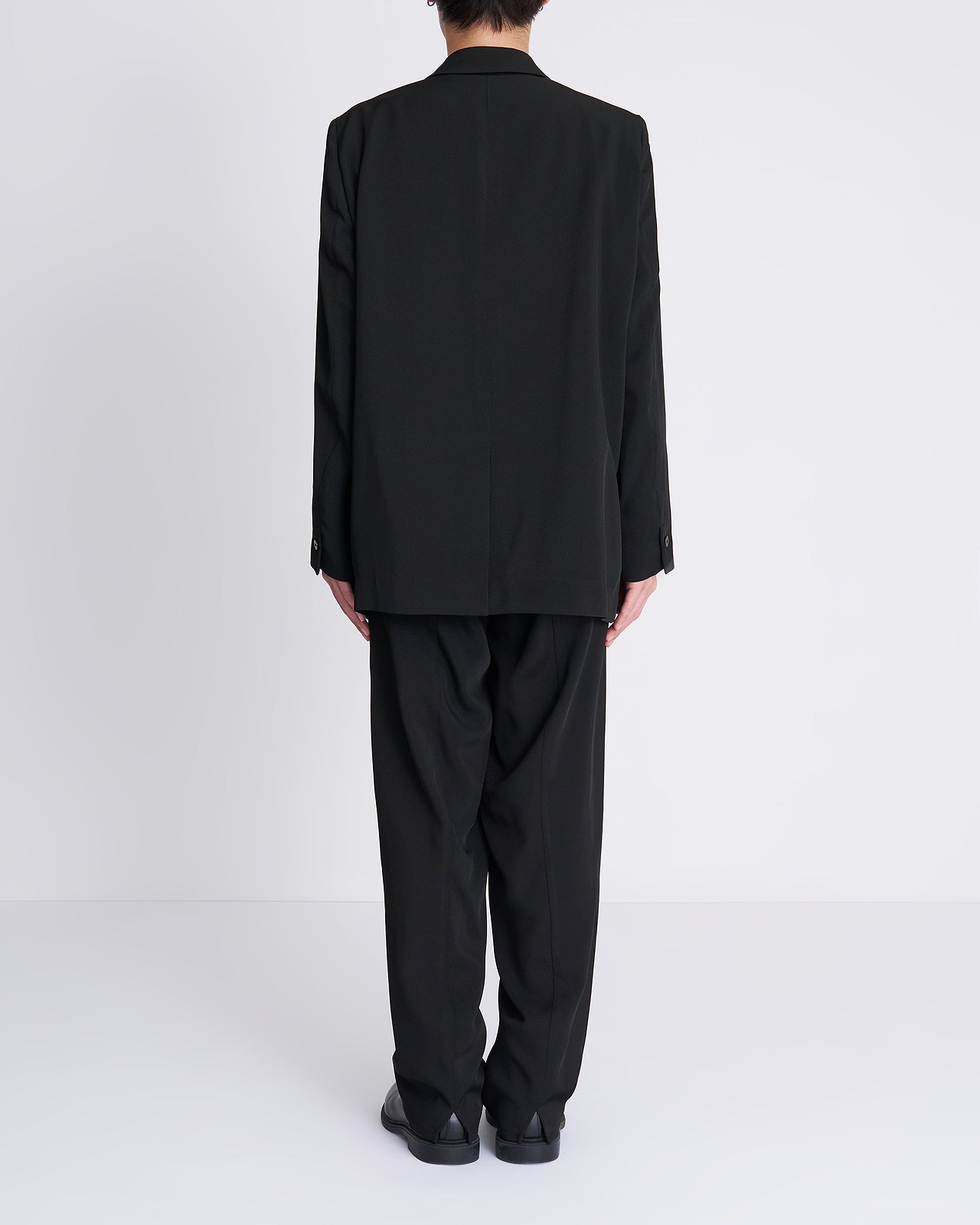 【26AW】ダブルブレステッドジャケット インレーヨントリコチン