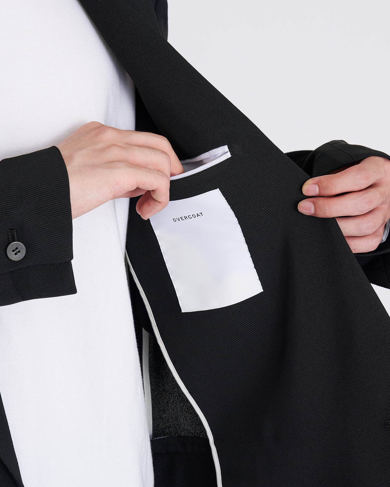 【26AW】ダブルブレステッドジャケット インレーヨントリコチン