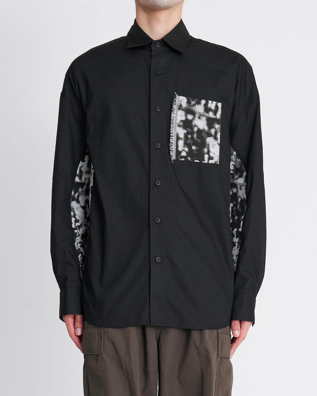 【26AW】ランナージャカードL/Sシャツ