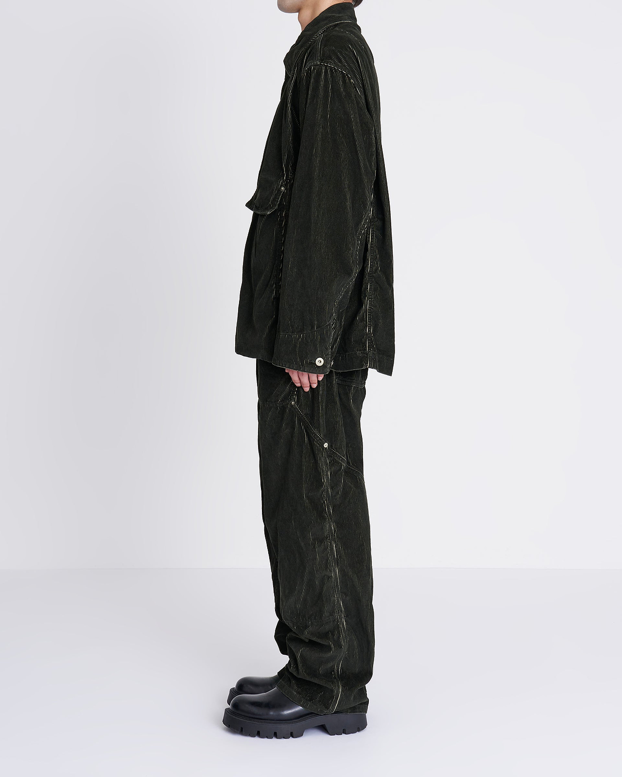 【26AW】ピグメントコテッドコーデュロイワークジャケット