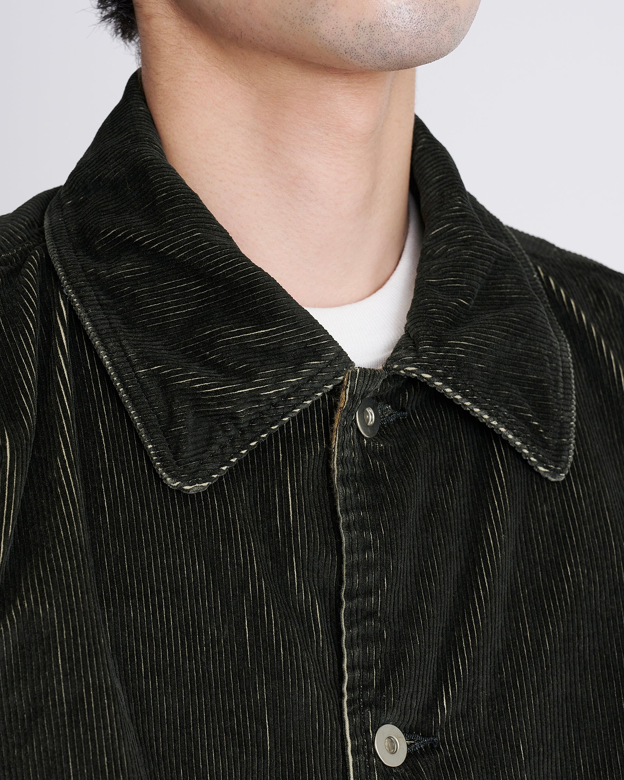 【26AW】ピグメントコテッドコーデュロイワークジャケット