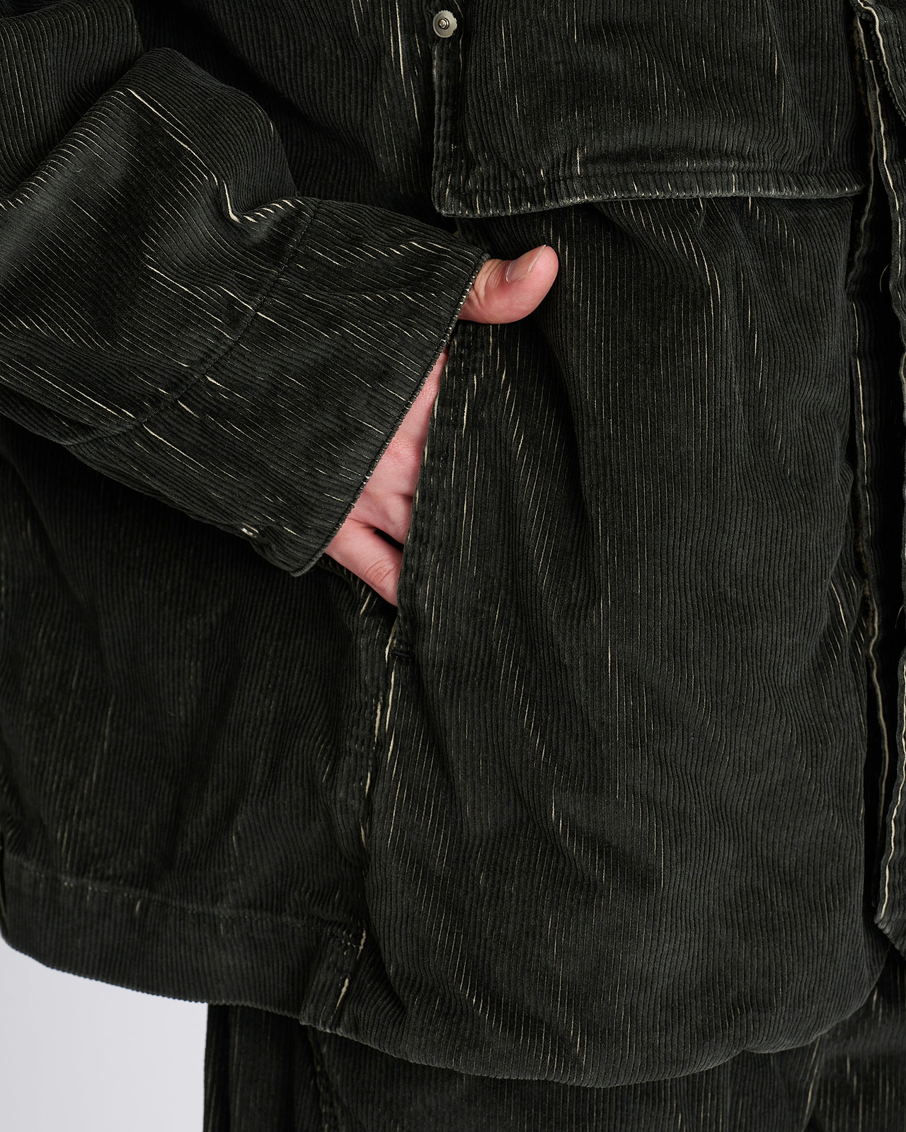 【26AW】ピグメントコテッドコーデュロイワークジャケット