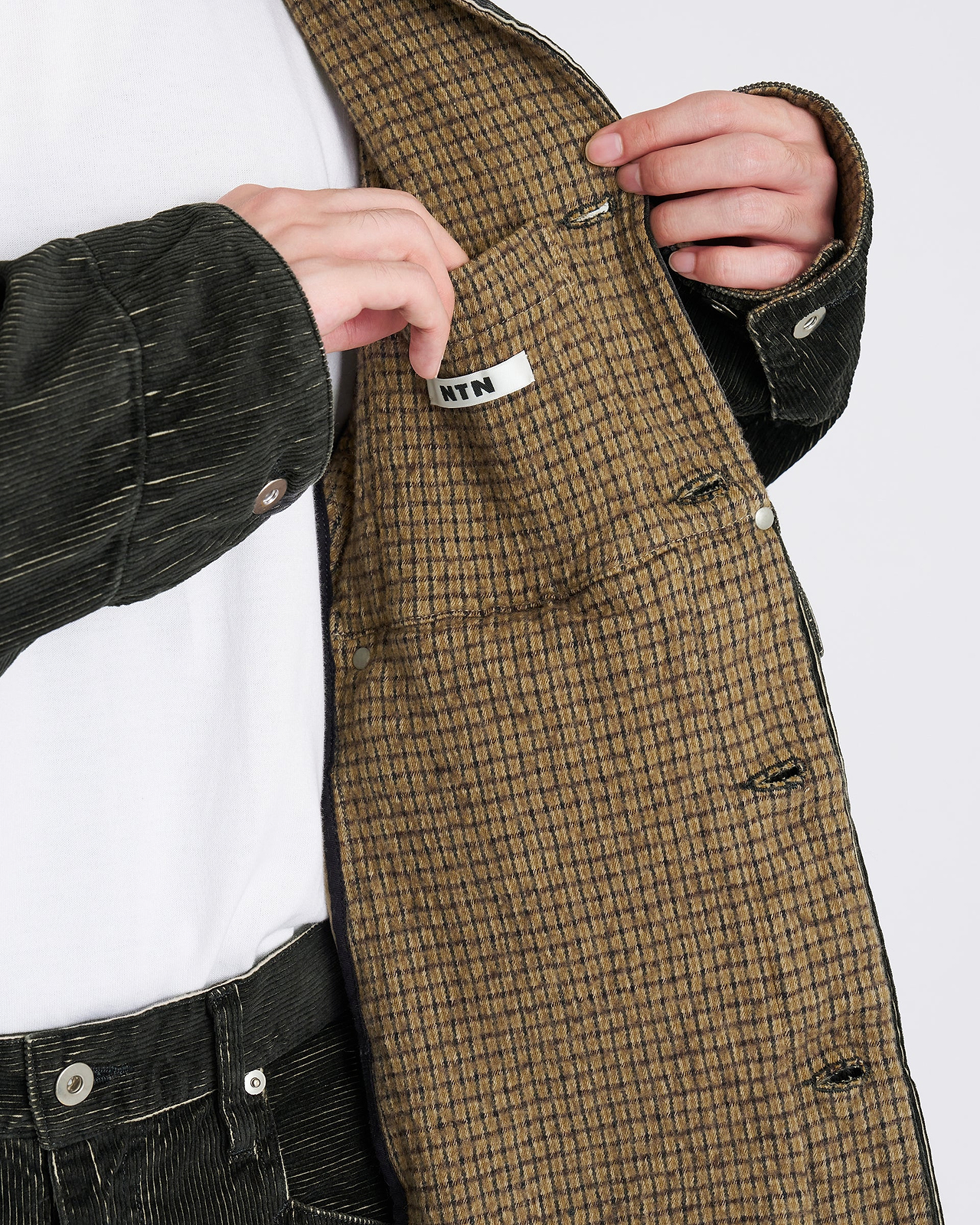 【26AW】ピグメントコテッドコーデュロイワークジャケット
