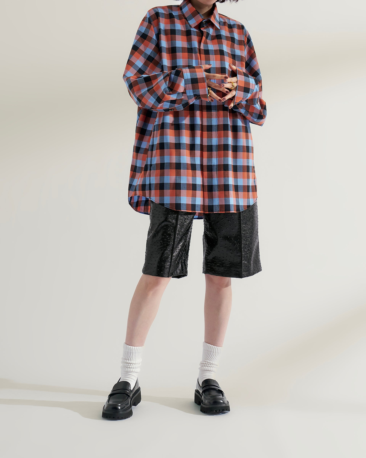 【26AW】ドルマンスリーブウールシャツ