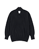 【26AW】ドレーピングショールカラーVネックプルオーバー