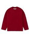 【26AW】ドレーピングC/Nプルオーバー