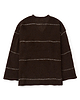 【26AW】Vネックラインボーダーセーター