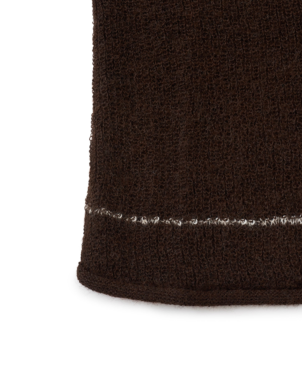【26AW】Vネックラインボーダーセーター