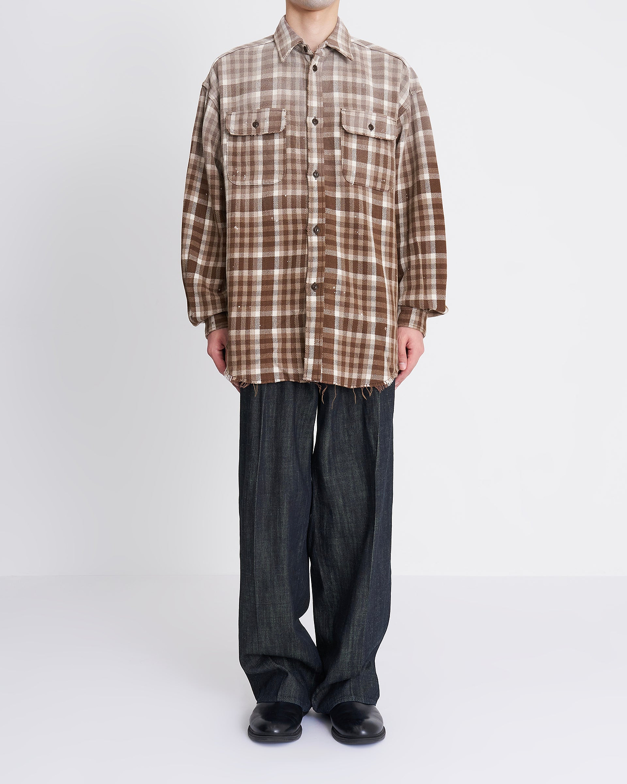 着用サイズM／身長177cm