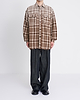 【26AW】コットンフランネルオーバーサイズシャツ
