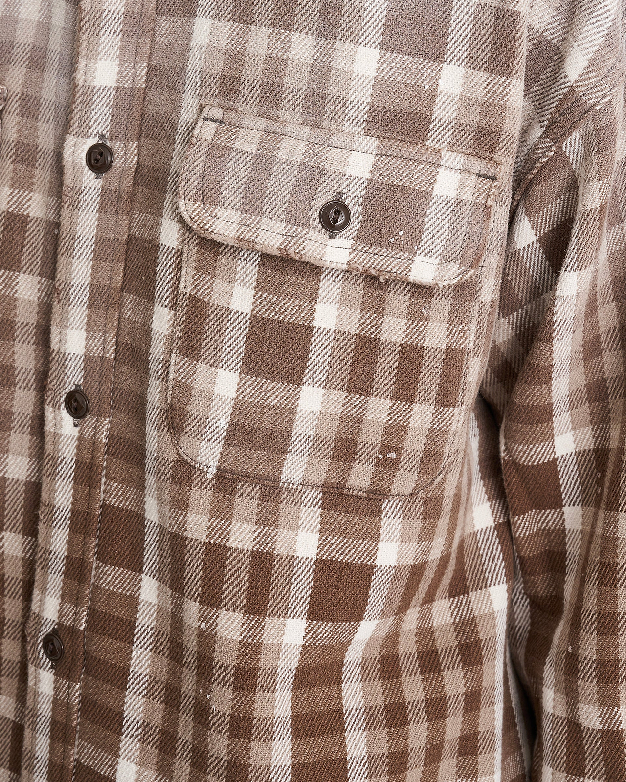 【26AW】コットンフランネルオーバーサイズシャツ