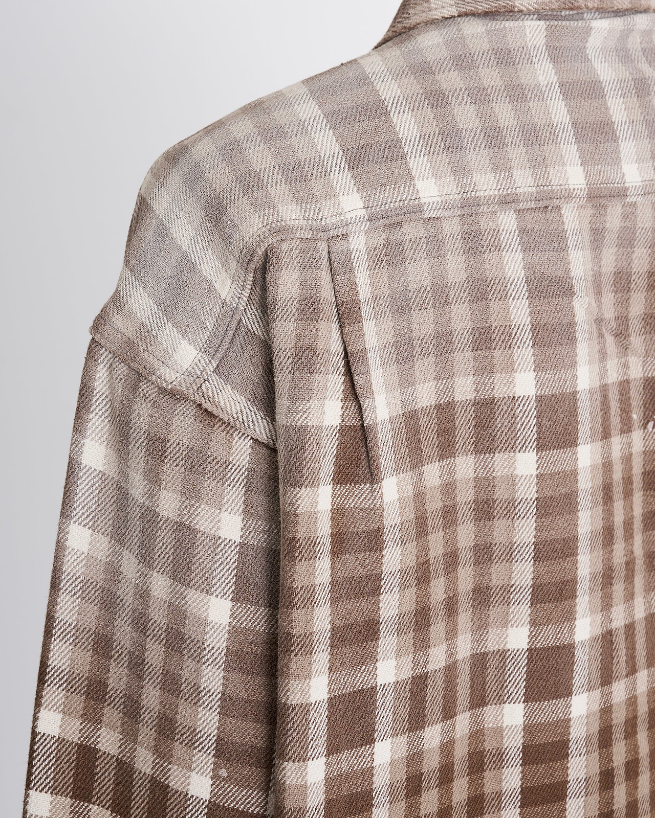 【26AW】コットンフランネルオーバーサイズシャツ