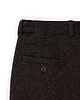 【26AW】ガーメントウォッシュドシルクネップツイードツータックパンツ