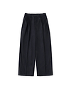 【26AW】ドレーピングファイブタックワイドトラウザーズ