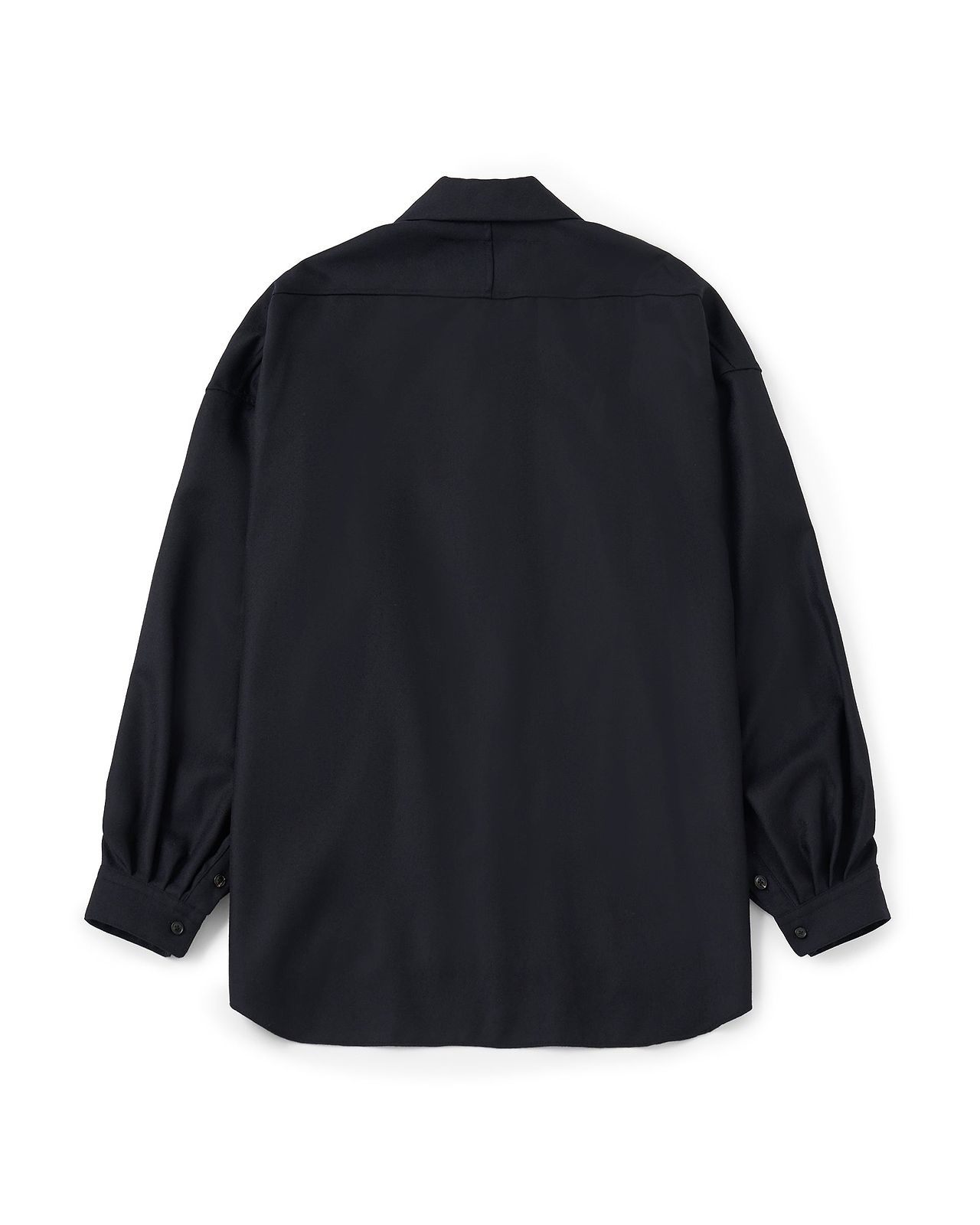 【26AW】ドレーピングシャツ001
