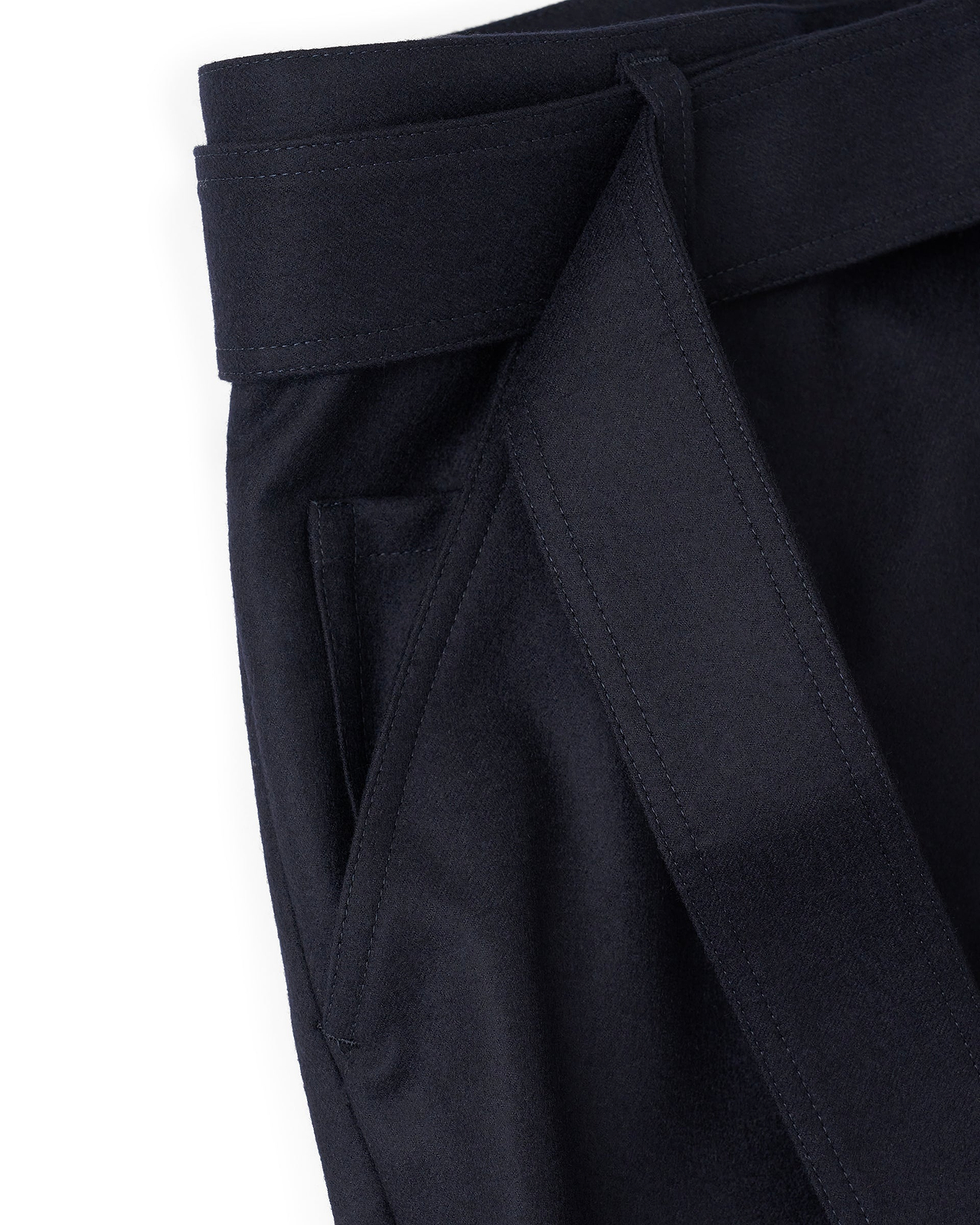 【10月24日 12:00PM発売予定】＜THE RERACS×1LDK×F/STORE＞ザ・ベルテッドワイド5ポケットパンツ（メンズ）