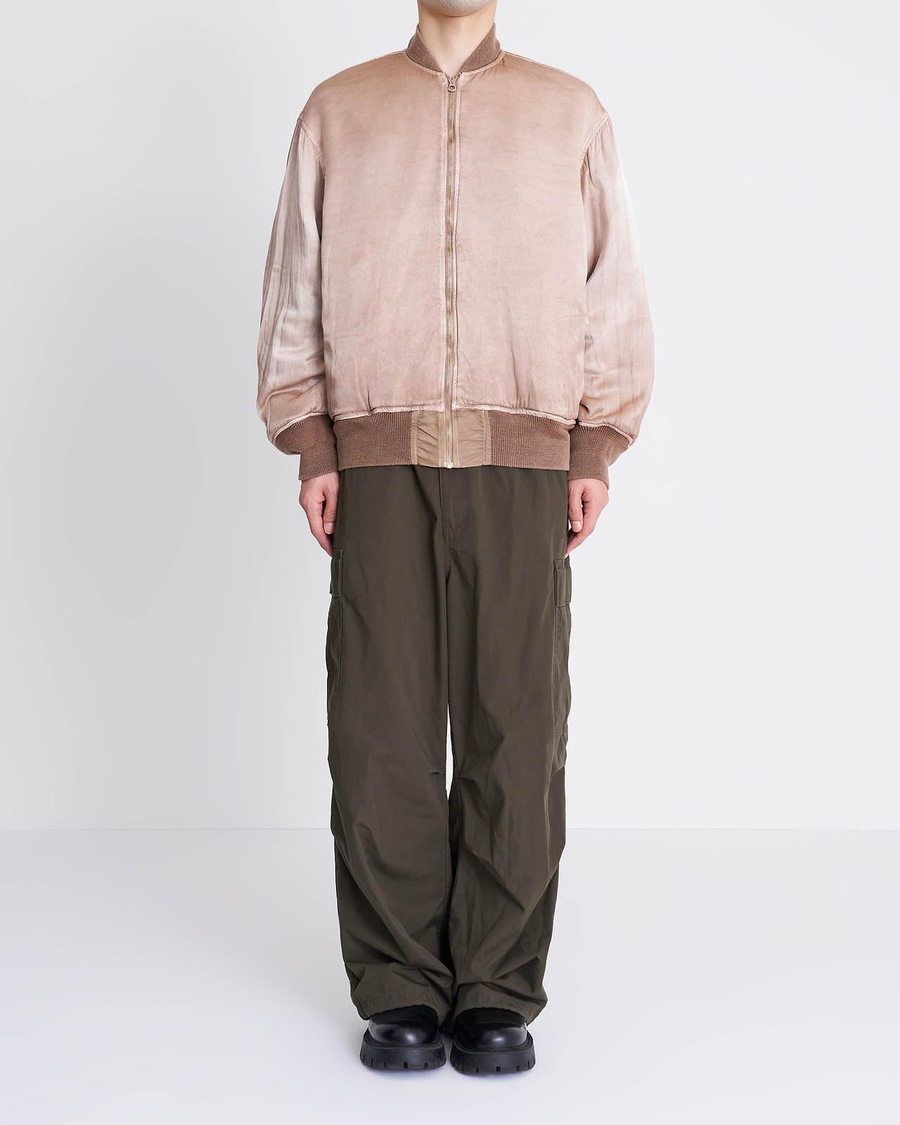【26AW】ハンドダイボンバージャケット