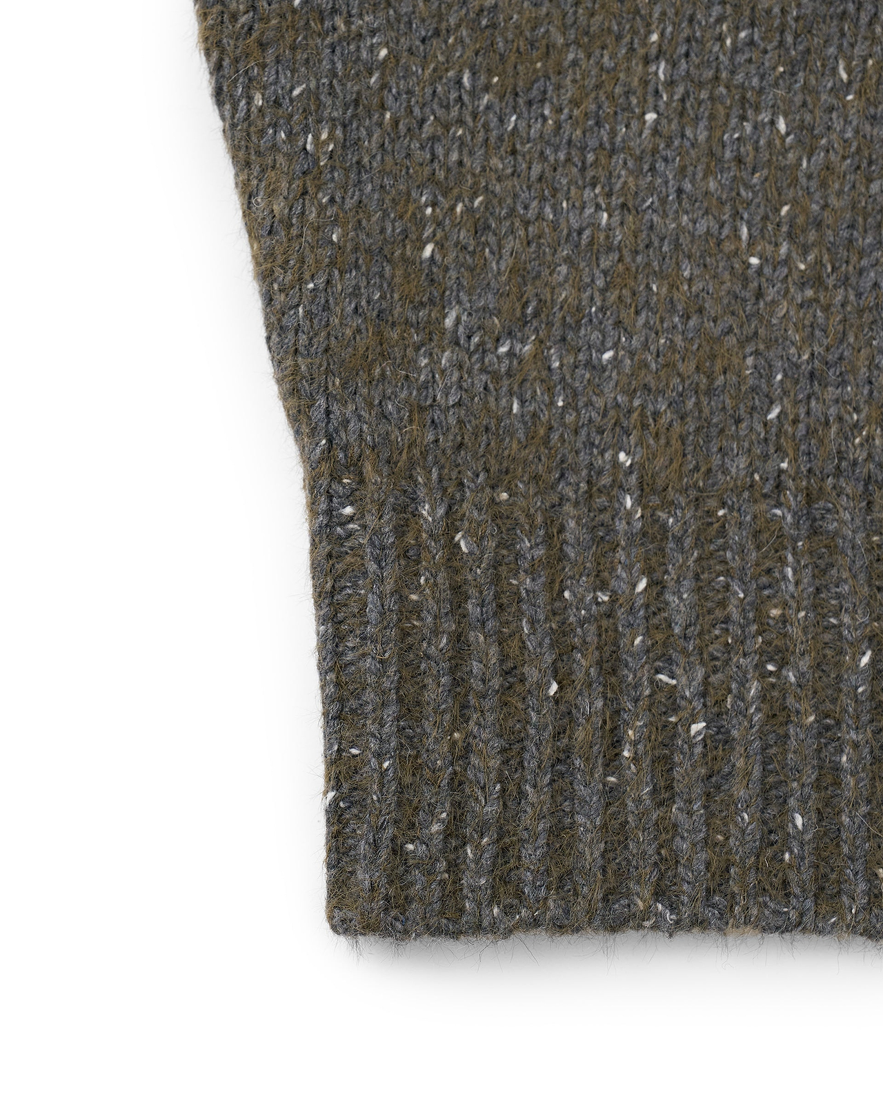 【26AW】ホワイトネップニットプルオーバー